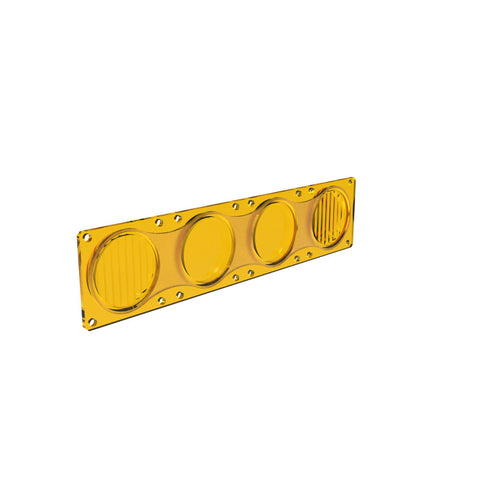 KC HiLiTES FLEX ERA LED Performance Yellow Combo Lens for Light Bars - 4274