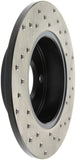 StopTech 96-01 Audi A4 Quattro / 12/98-05 VW Passat Right Rear Drilled Rotor - 128.33047R