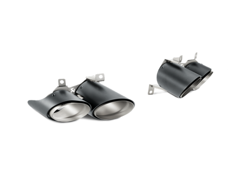 Akrapovic 16-16 Lamborghini Huracan LP 580-2 Coupe/Spyder Slip-On Line (Titanium) w/ Carbon Tips - MTP-LA/TI/2