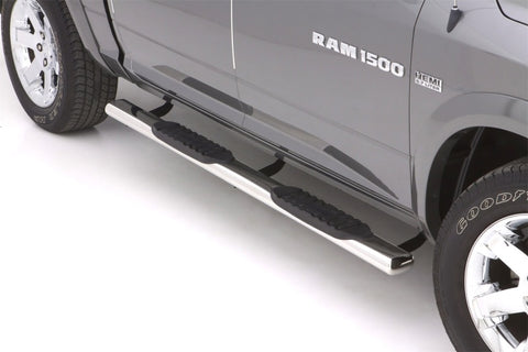 Lund 10-17 Dodge Ram 2500 Crew Cab 5in. Oval Straight SS Nerf Bars - Polished - 23984003