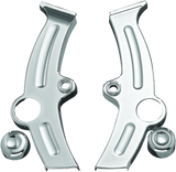 Kuryakyn Boomerang Frame Covers For 00-07 Softail Chrome - 7851
