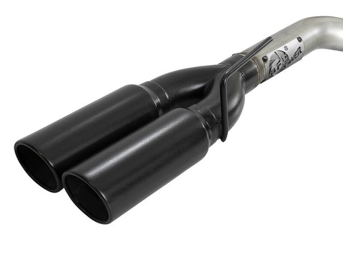 aFe 23-24 GM Trucks L6-3.0L (td) LZ0 Vulcan Series 3in 304 SS DPF-Back Exhaust System w/ Black Tip - 49-34146-B