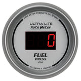 Autometer Ultra-Lite 52MM 5-100 PSI Digital Fuel Pressure Gauge - 6563
