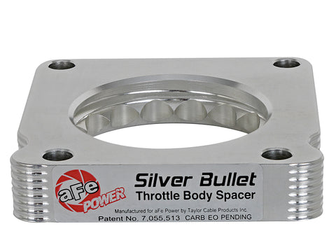 aFe 01-16 Nissan Patrol (Y61) L6-4.8L Silver Bullet Throttle Body Spacer - 46-36006