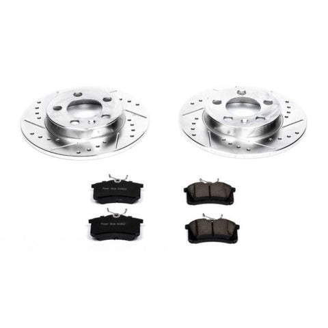 Power Stop 00-06 Audi TT Quattro Rear Z23 Evolution Sport Brake Kit - K3093