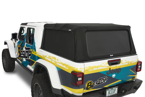Bestop 20-26 Jeep Gladiator For 5 Ft. Bed Supertop For Truck 2 (Black Diamond) - 77326-35