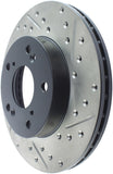 StopTech 02-06 Acura RSX Slotted & Drilled Left Front Rotor - 127.40056L