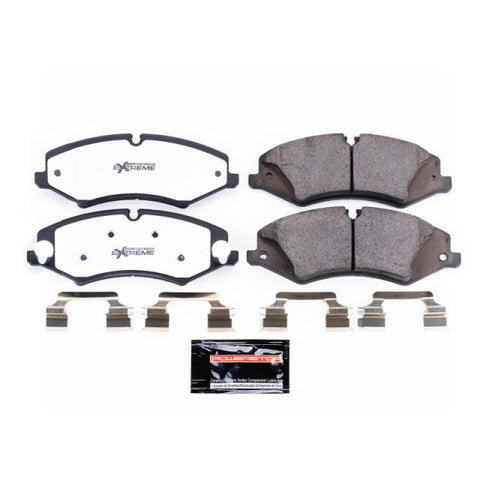 Power Stop 2017 Land Rover Discovery Front Z36 Truck & Tow Brake Pads w/Hardware - Z36-1479