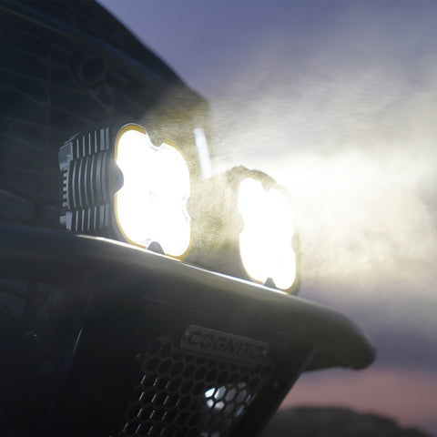 KC HiLiTES FLEX ERA 4 Single Light - 80W Combo Beam - 1287