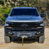 Westin 19-21 Chevrolet Silverado 1500 (Excl. Diesel & LD) Pro-Series Front Bumper - Textured Black - 58-411215