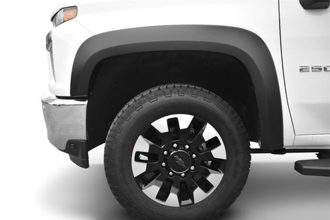 Bushwacker 2020 Chevrolet Silverado 2500/3500 Extend-A-Fender Style Flares 4pc - Black - 40986-02