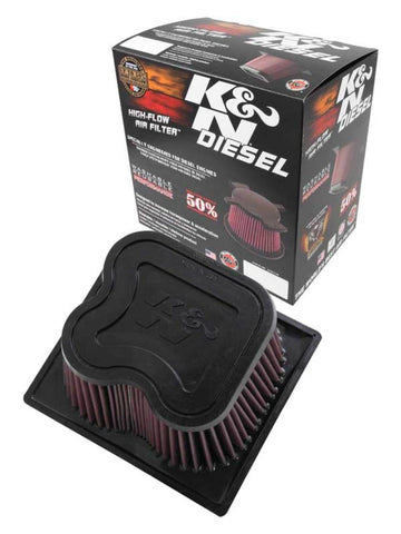 K&N 10-11 Dodge Ram 2500/3500/4500/5500 6.7L L6 Diesel Replacement Air Filter - E-0787