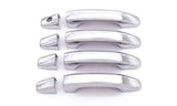 AVS 14-18 Chevy Silverado 1500 Door Handle Covers (4 Door) 8pc Set - Chrome - 685413