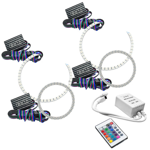 Oracle BMW 3 Series 06-11 Halo Kit - Projector - ColorSHIFT w/ Simple Controller - 3999-504
