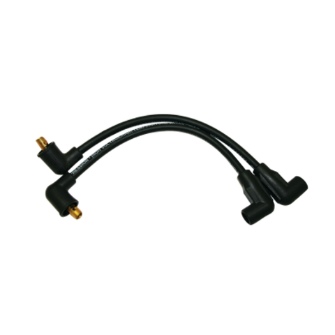 Moroso 82-99 Harley-Davidson FXR Spiral Core Wire Set - Black - 27213