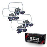 Oracle Chevy Silverado 07-13 Halo Kit Square Style - ColorSHIFT w/ BC1 Controller - 2358-335