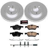 Power Stop 07-08 Mini Cooper Front Z23 Evolution Sport Coated Brake Kit - CRK5780