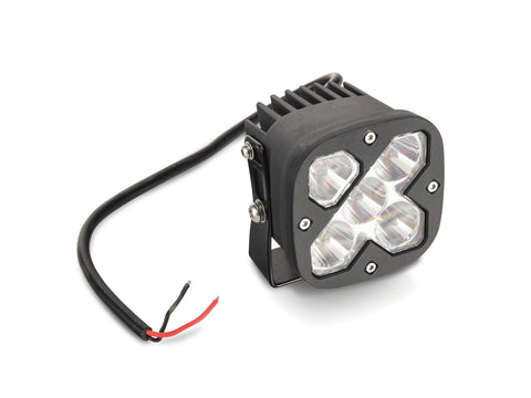 Raxiom 3-In Square High-Powered LED Light Universal (Some Adaptation May Be Required) - J130033