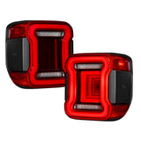 Form Lighting 20-26 Jeep Gladiator LED Tail Lights - Red (Pair) - FL0021