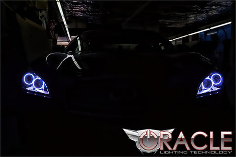 Oracle 10-13 Infiniti M37 LED Headlight Halo Kit - Blue - 2262-002