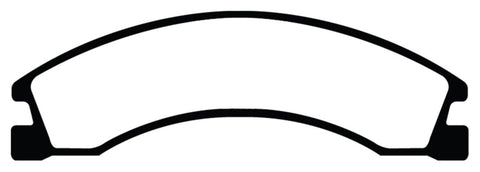 EBC 08-14 Ford Econoline E450 Extra Duty Rear Brake Pads - ED93006