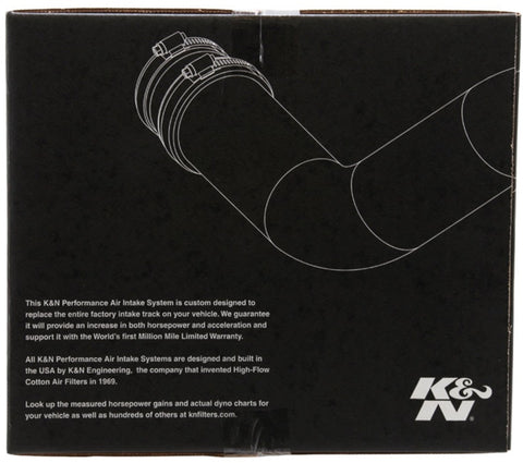 K&N 19-20 Hyundai Veloster L4-2.0L F/I Turbo Typhoon Performance Air Intake System - 69-5324TS