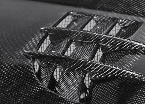 Anderson Composites 10-13 Chevy Camaro TTII-Style Carbon Fiber Hood - AC-HD1011CHCAM-TTII