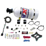 Nitrous Express 96-04 Ford Mustang 4.6L 2 Valve Nitrous Plate Kit w/10lb Bottle - 20946-10