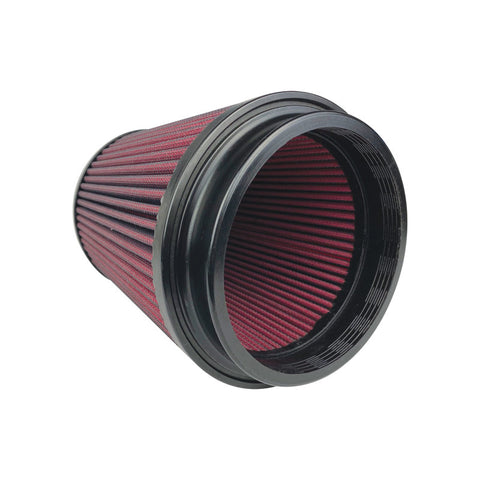 Injen 8-Layer Oiled Cotton Gauze Air Filter 5.0in ID/ 6.5in Base / 6.9in Height / 5.35in Top - X-1051-BR