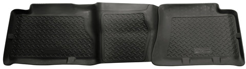 Husky Liners 04-06 Chevrolet Silverado/GMC Sierra HD Classic Style 2nd Row Black Floor Liners - 61461