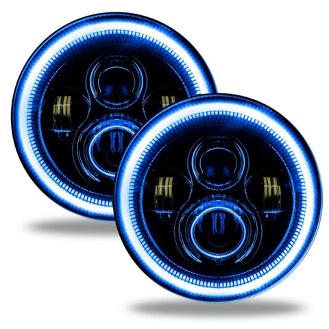 Oracle Jeep Wrangler JL/Gladiator JT 7in. High Powered LED Headlights (Pair) - Dynamic - 5769J-332