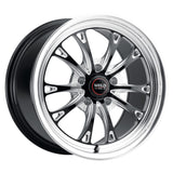 Weld S157 17X11 Belmont Drag 5X120.65 ET43 BS7.75 Gloss Black MIL Dia 78.1 - S15771163P43