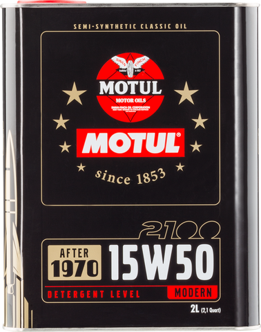 Motul 15W50 Classic 2100 Oil - 10x2L - 104512