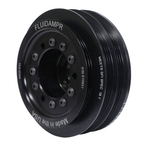 Fluidampr 94-99 Nissan Skyline R33 RB25DET (Non NEO) Steel Internally Balanced Damper - 610931