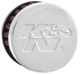 K&N .315/.431 Flange 1 3/8 inch OD 1.5 inch H Clamp On Crankcase Vent Filter - 62-2470