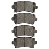 R1 10-20 Saab 9-5 Rear Euro Ceramic Brake Pads - 2600-1430-00
