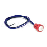 Letric Lighting Royal Flush G2 LEDs Sealed Red Anodized Body - White/Amber Switchback - LLC-RFRS-WAS