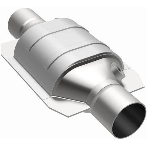 MagnaFlow Universal Catalytic Converter 2.5 Dual O2 Boss FED - 94166