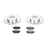 Power Stop 01-03 Mazda Protege Rear Z23 Evolution Sport Brake Kit - K792