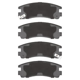DFC 88-12 Plymouth Colt Rear 4000 Hybridynamic Brake Pads - 4000-0383-00