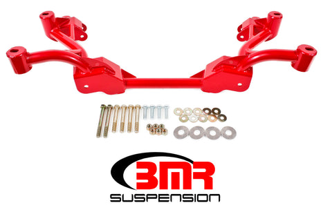 BMR 82-82 3rd Gen F-Body K-Member w/ No Motor Mounts and STD. Rack Mounts - Red - KM006R