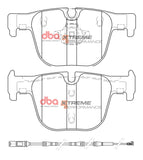 DBA 16-18 BMW 328i (w/M Sport Package) Rear XP Performance Brake Pads - DB15126XP