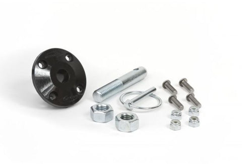 Daystar Hood Pin Kit Black Single Incl Polyurethane Isolator Pin Spring Clip and Related Hardware - KU71104BK