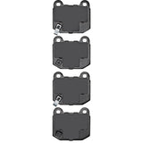 R1 03-26 Toyota Gr86 Rear Semi Met Brake Pads - 2311-0961-00
