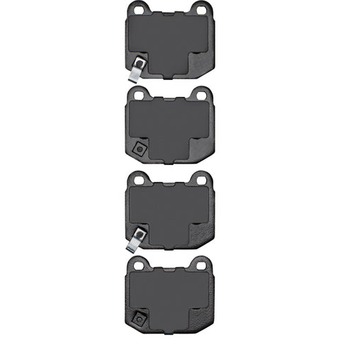 DFC 03-26 Toyota Gr86 Rear 4000 Hybridynamic Brake Pads - 4000-0961-00