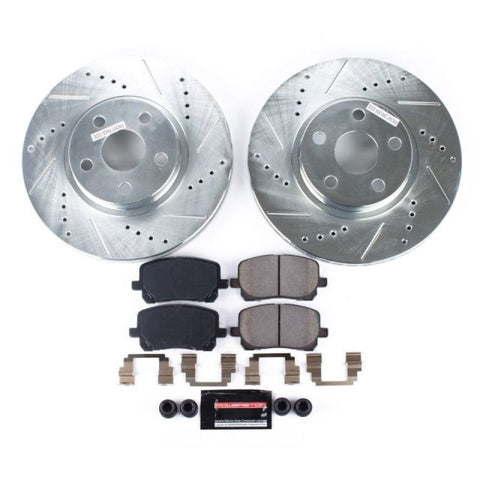 Power Stop 03-08 Pontiac Vibe Front Z23 Evolution Sport Brake Kit - K2316