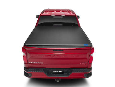 Lund 2020 Chevy Silverado 2500 HD (6.9ft. Bed) Genesis Tri-Fold Tonneau Cover - Black - 95054