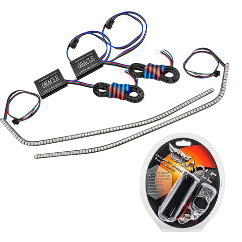 Oracle 16-21 Chevrolet Camaro Surface Mount DRL Modules - ColorSHIFT - 1297-330