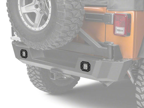 Raxiom 3-In Flush Mount 4-LED Off Road Light Flood Beam Universal (Some Adaptation May Be Required) - J106727