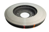 DBA 90-93 Mitsubishi Galant AWD Turbocharged Front 4000 Series Plain Rotor - 4402